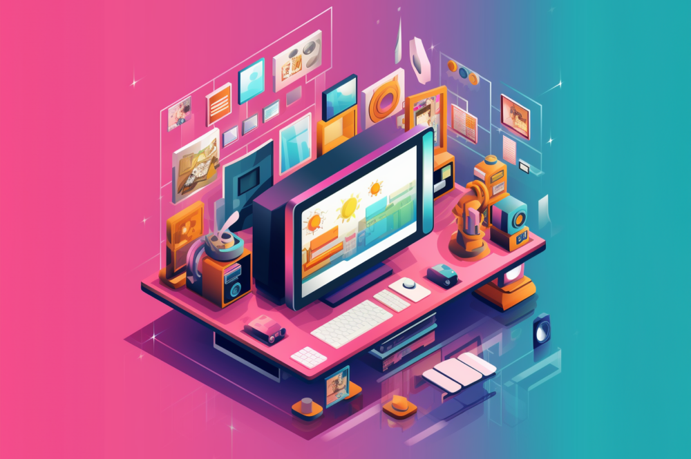 Banner image of a computer highlighting purpose of blog article